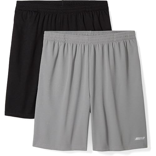 Amazon Essentials Men’s 2-Pack Loose-Fit Performance Shorts