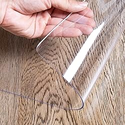 OstepDecor Clear Desk Pad, 16 x 72 Inch Clear Desk