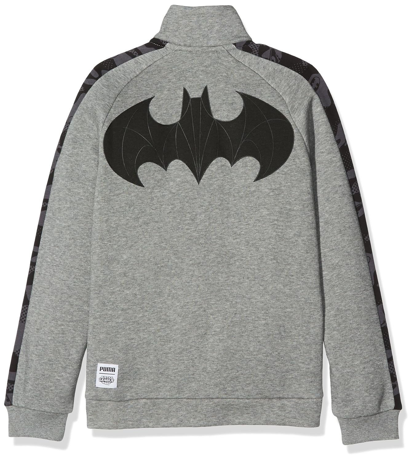 152 Puma Kinder Justice League Jacket Mantel Medium Gray Heather Oberbekleidung Jacken