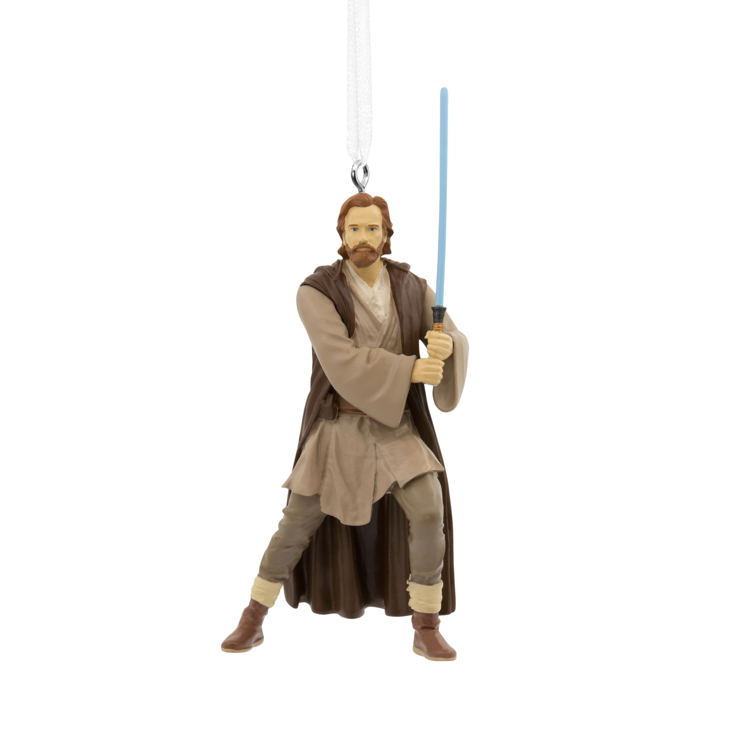 Hallmark Star Wars Obi-Wan Kenobi Hanging Ornament, Star Wars Tree Decoration, Resin Hanging Ornament, Gifts for Christmas