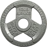 Fitvids 2 Inch Olympic Barbell Weight Plates Set, 255 LB(2.5-45 LB) Barbell Weight Set for Home Gym Strength Training