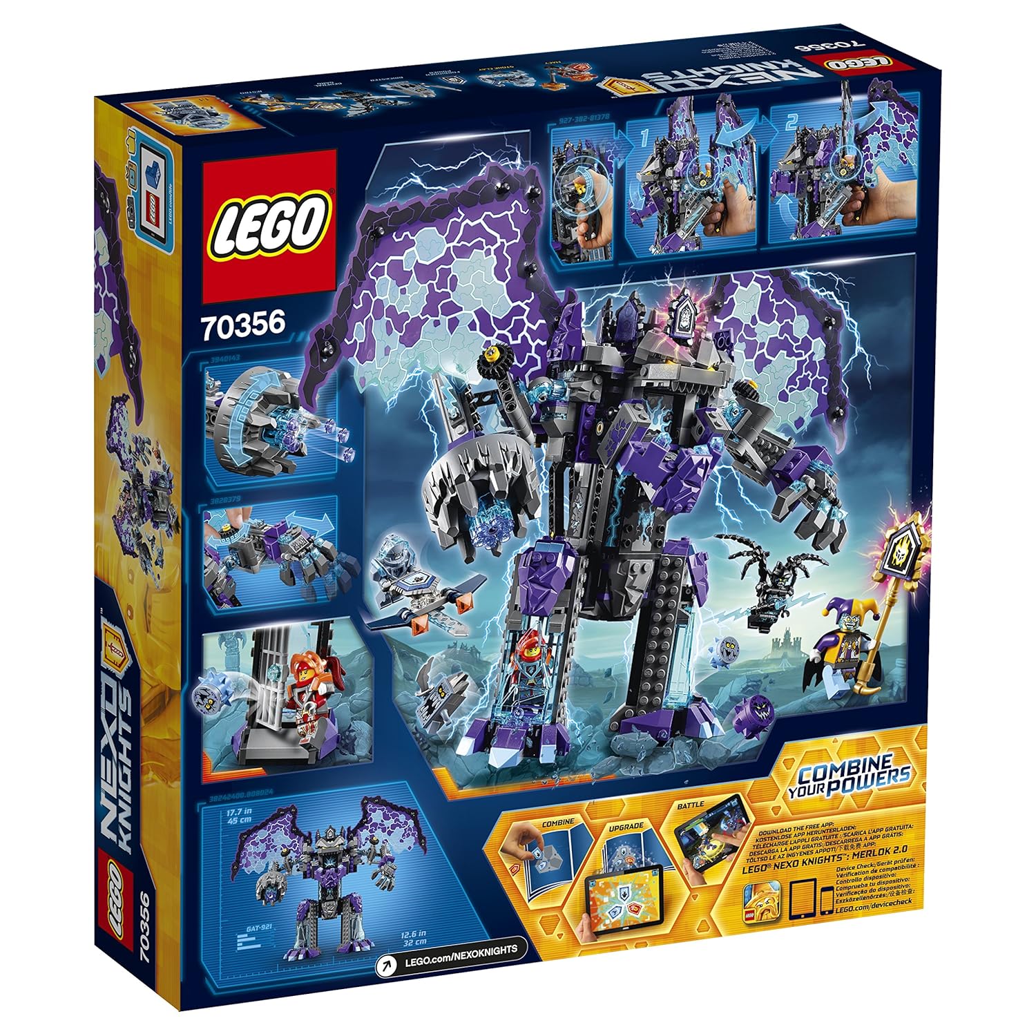 LEGO Nexo Knights Colosso di Pietra Amazon Giochi e giocattoli