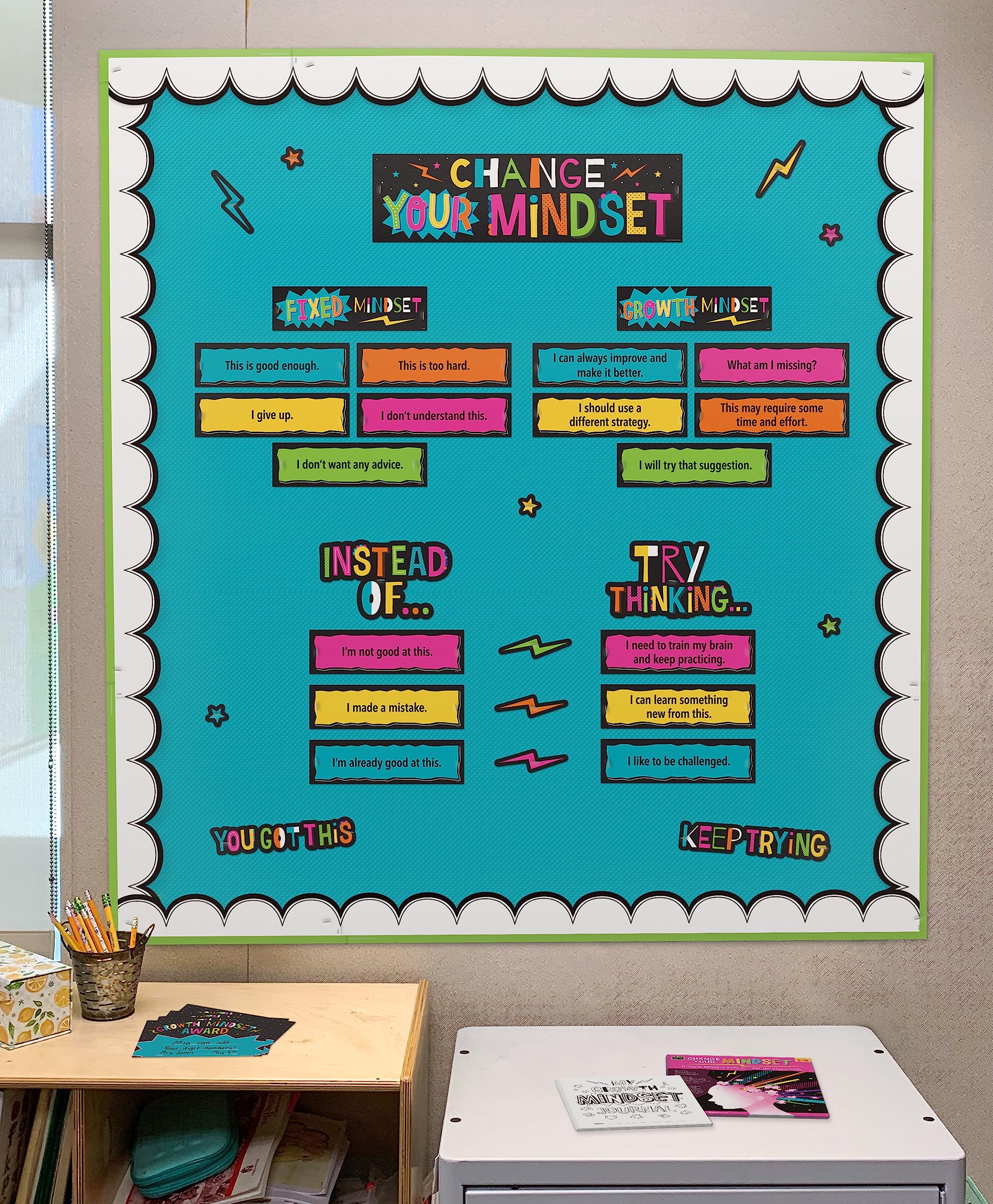 Teacher Created Resources Teal Better Than Paper Bulletin Board Roll (77368)