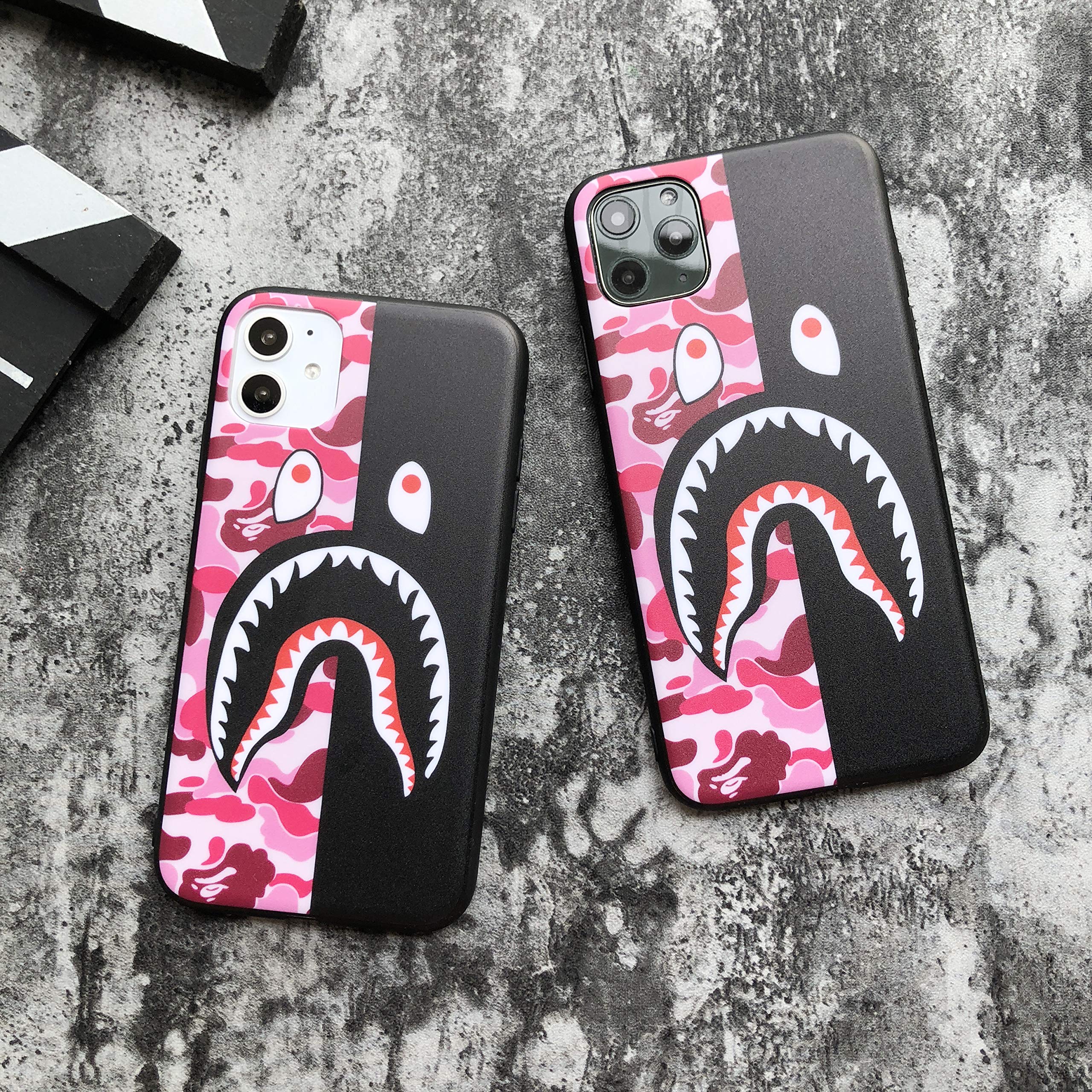 Shark Teeth Camo Print Hardshell 