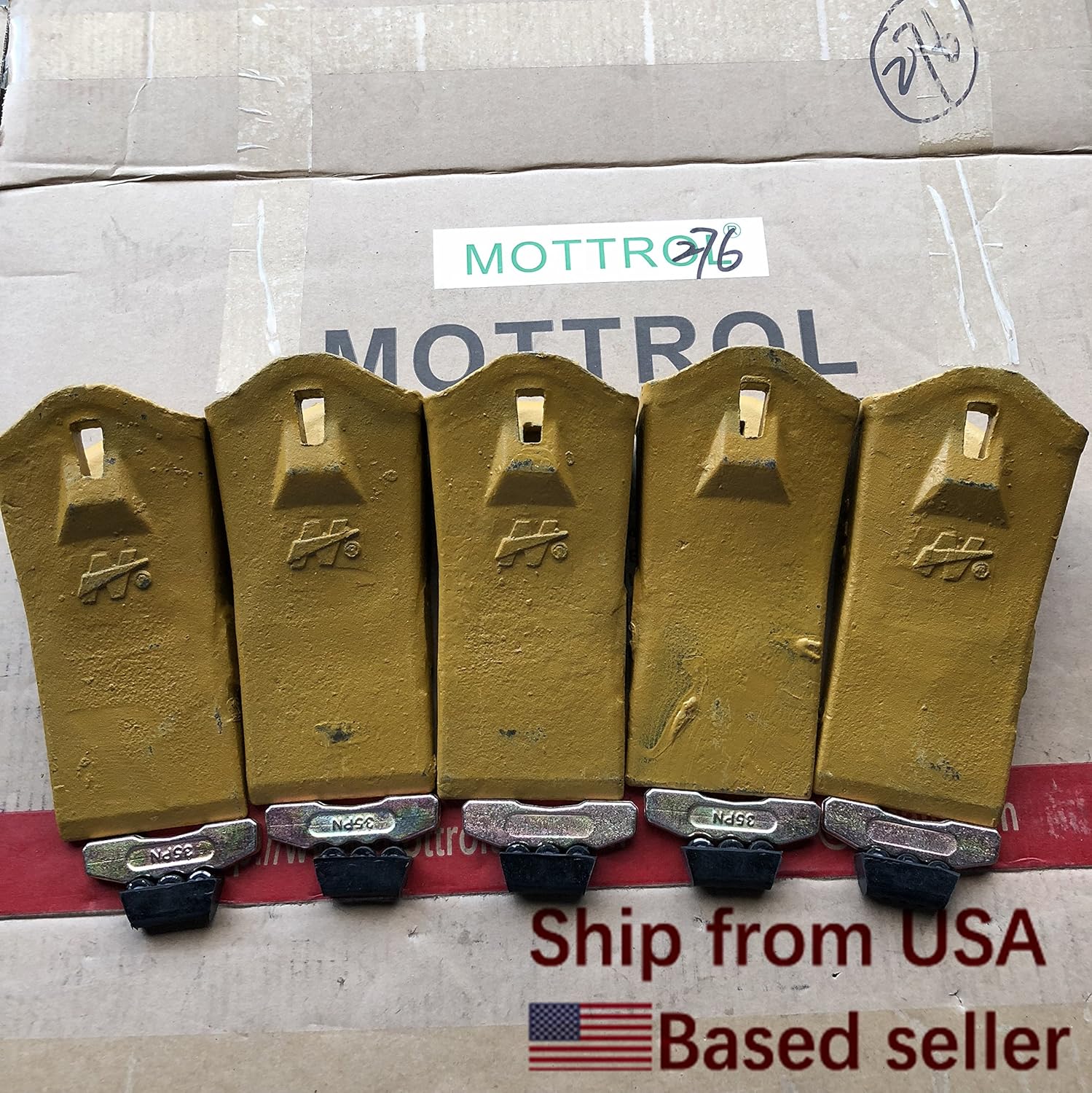 30S 10 PK Bucket Tooth/Bucket Teeth FIT Esco Style & 10 30PN Pins