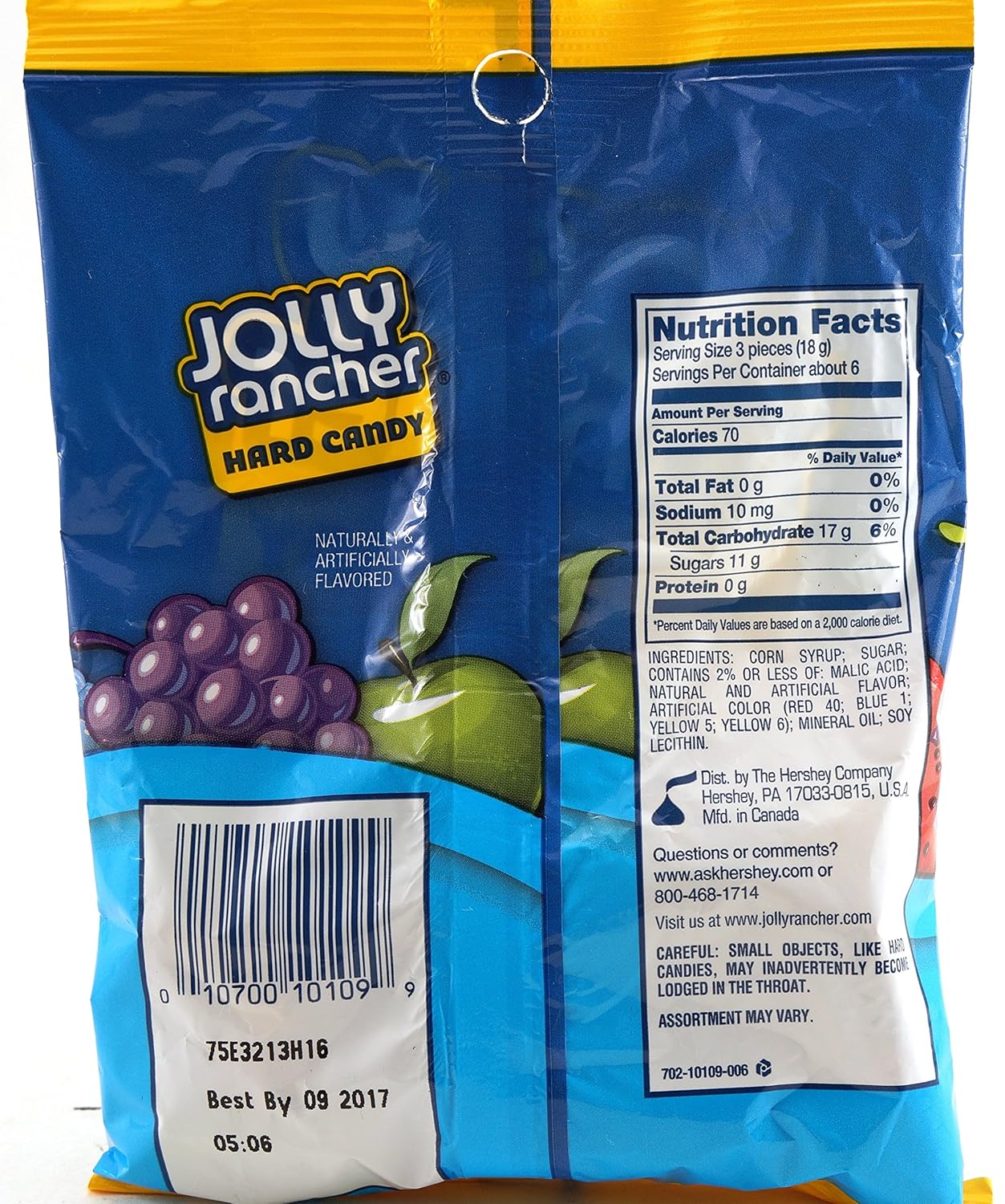Jolly Rancher Tropical Fruit Chews Nutrition Facts Blog Dandk