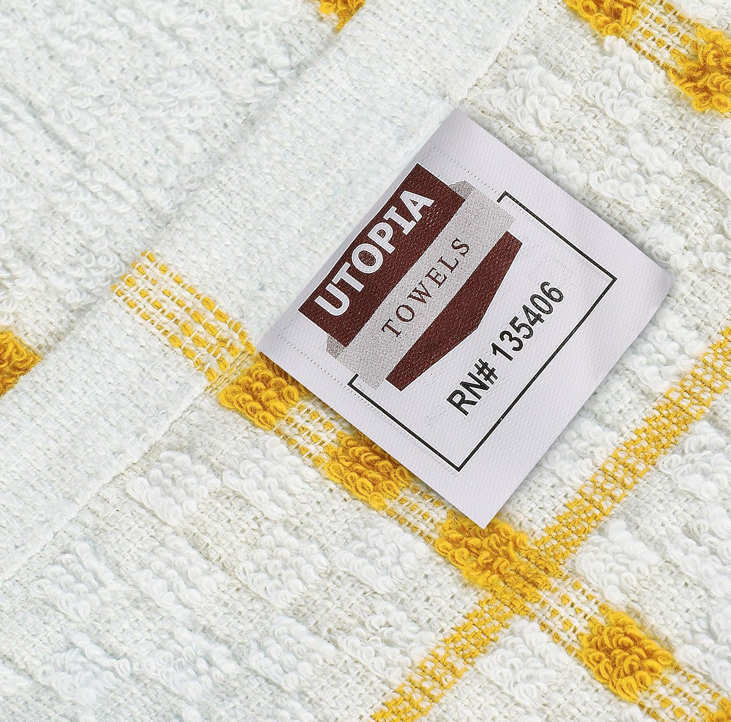 Utopia Towels -12 Kitchen Towels Set, 38 x 64 cm - Image 4