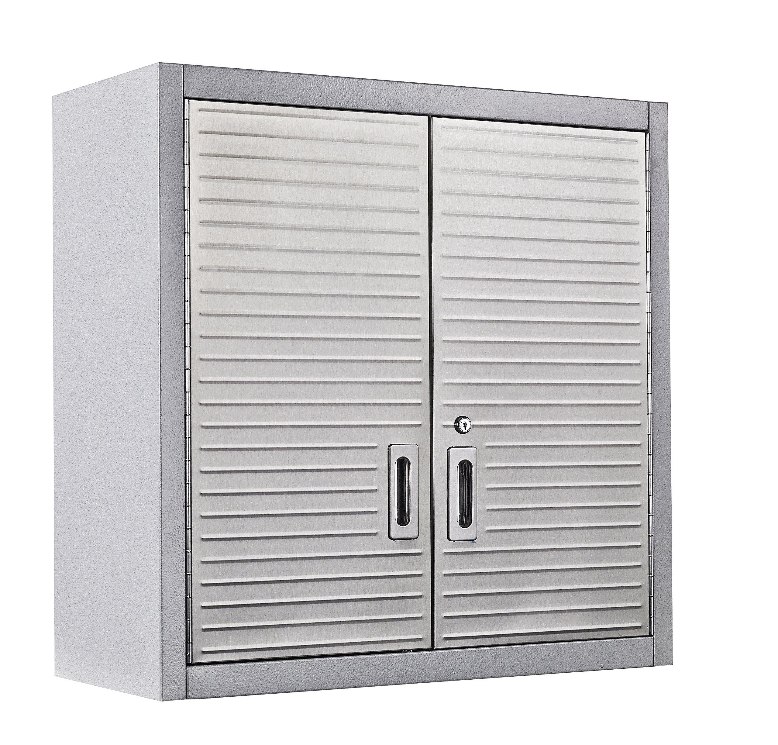 Seville Classics Wall Cabinet, 71,1 x 30,4 x 71,1 cm, grey