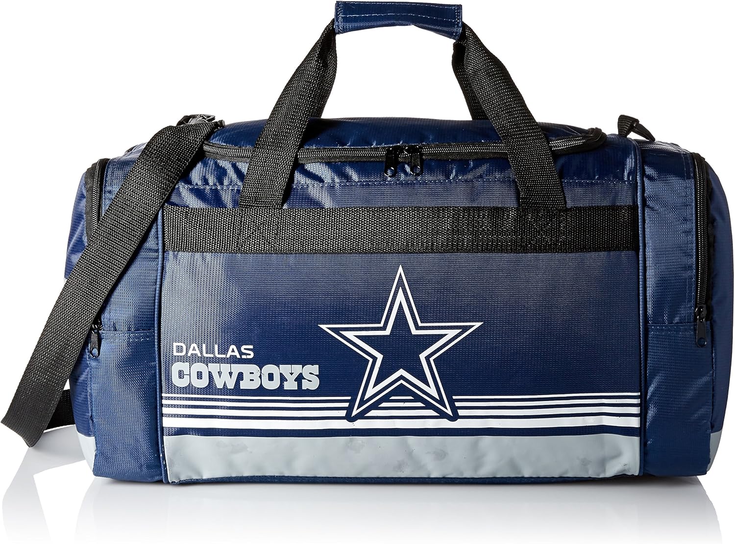 Dallas Cowboys Medium Striped Core Duffle Bag : Clothing