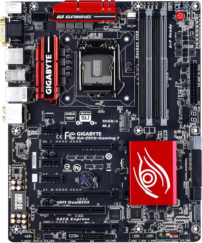 Gigabyte Z97XGaming 7 Intel LGA1150 Z97 ATX Motherboard (4x DDR3, 6x