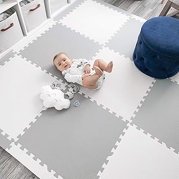 Jeux Et Jouets Yoleo Tapis De Protection De Sol Tapis Sol Puzzle Tapis Mousse Bebe Puzzle A Ramper Tapis Dentrainement Protections Sol De Gym Sport Pour Yoga Fitness Pilates Grain De Bois 18 Dalles