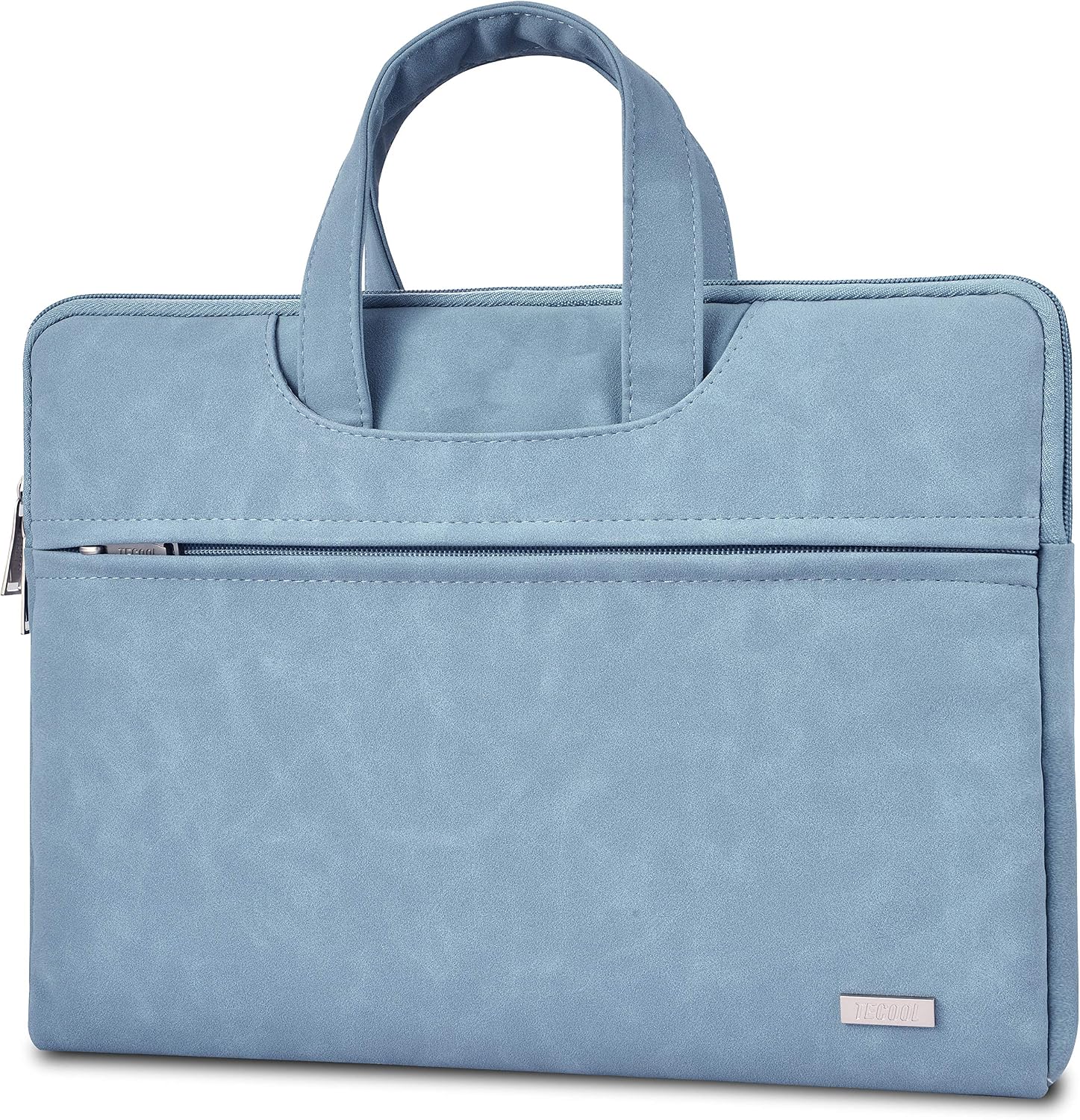 13-14 Pollici Lenovo Acer HP ASUS dell Huawei Sumsung Grigio TECOOL 13.3 14  Pollici Custodia PC con Manici Borsa Ecopelle Protettiva Impermeabile  Laptop Sleeve Cover Case per MacBook Air/PRO 13 Borse per