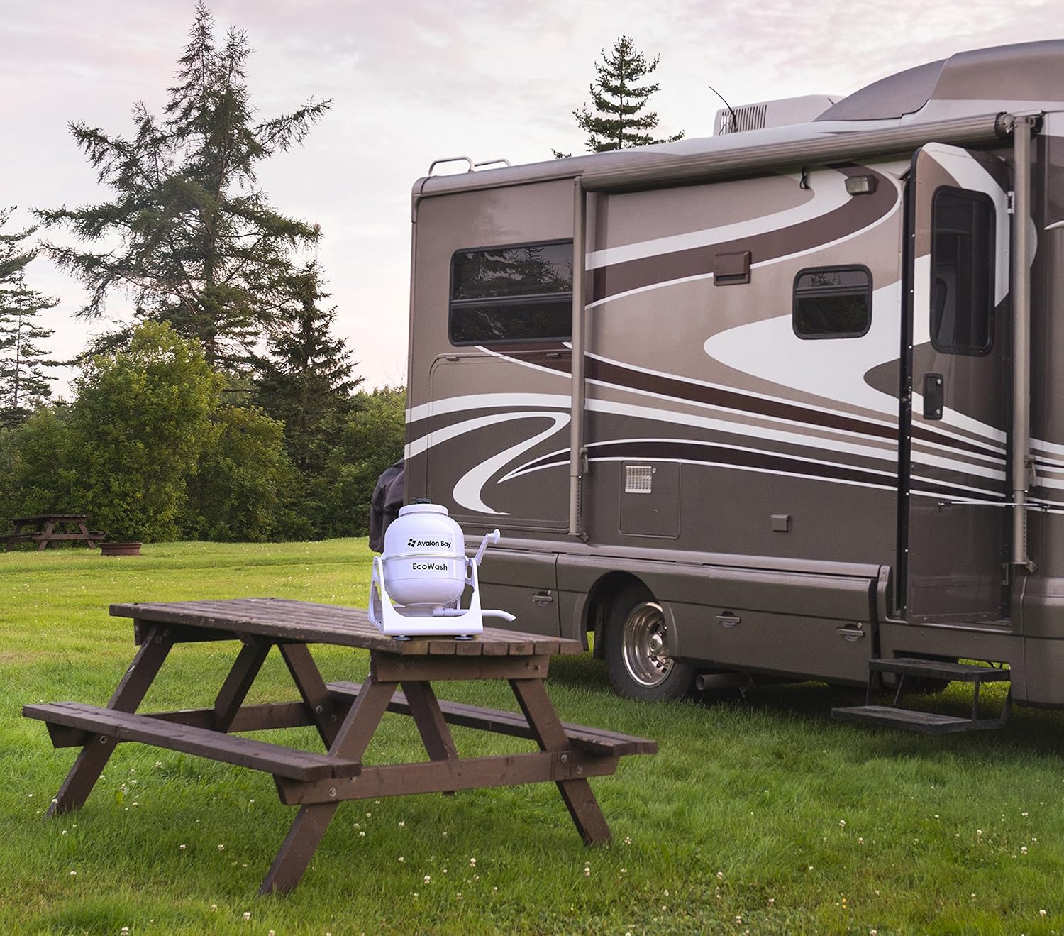 Avalon Bay Ecowash Portable Hand Cranked Manual NonElectric Washing