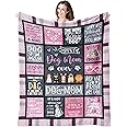 kituzol Dog Mom Gifts Blanket 50”x60”, Best Dog Mom Gifts for Women, Gifts for Dog Moms, Dog Lover Gifts, Gifts for Dog Lovers Women, Dog Mom Gift for Women, Dog Owners Gifts, Dog Mom