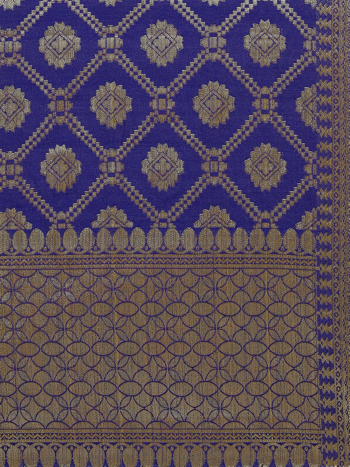 kanchnar women's silk banarasi dupatta