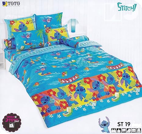 Disney Lilo Stitch Bedding Set Queen Size St19 5