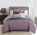 Chic Home Osnat 8 Piece Comforter Set Color Block