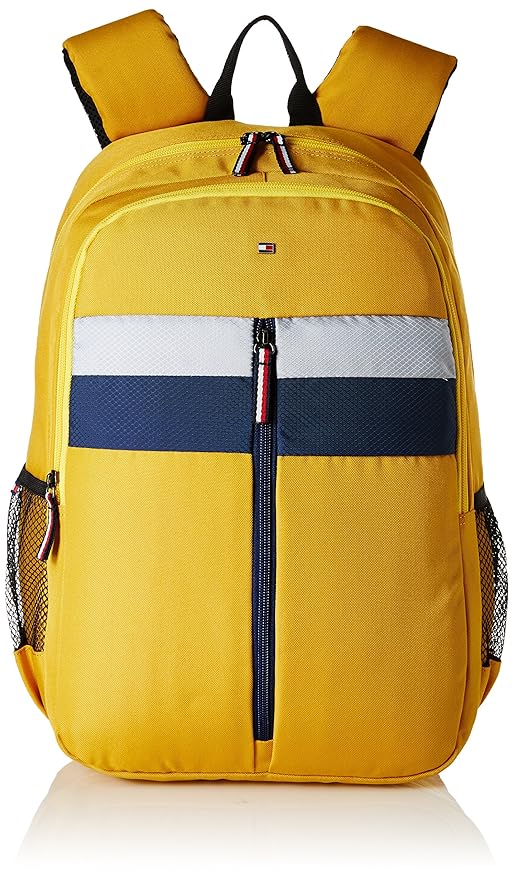 Tommy Hilfiger 21.6 Ltrs Yellow Laptop Backpack (TH/BIKOL14STO)