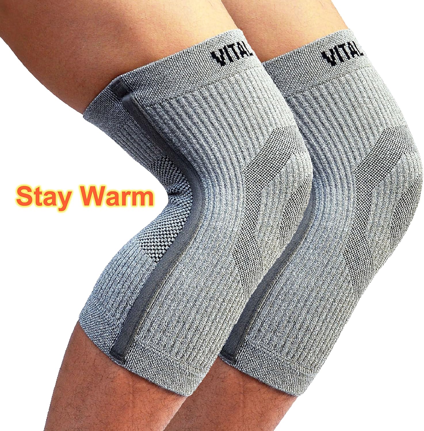 Vital Salveo-Compression Recovery Knee Support Sleeve/Brace ST3 Stay Warm, Pain Relief
