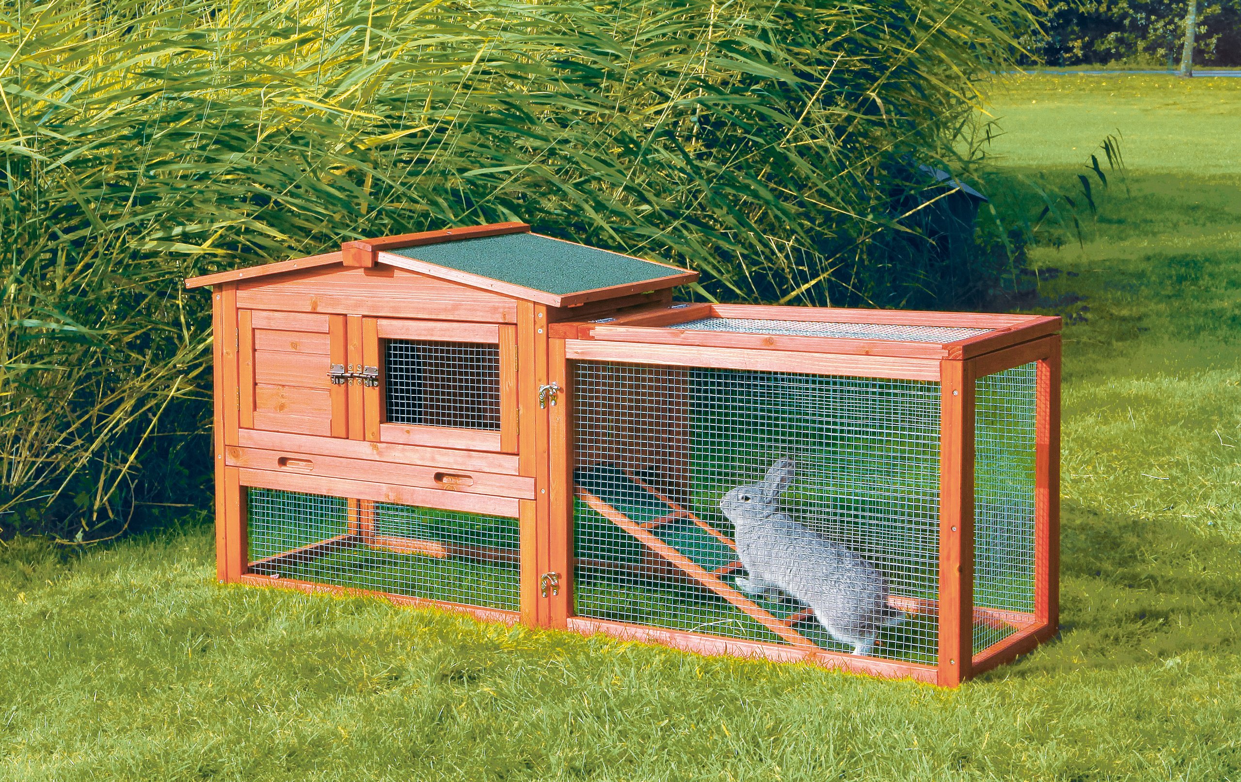 Trixie Rabbit Hutch with Outdoor Run Extra Small Buy Online in UAE