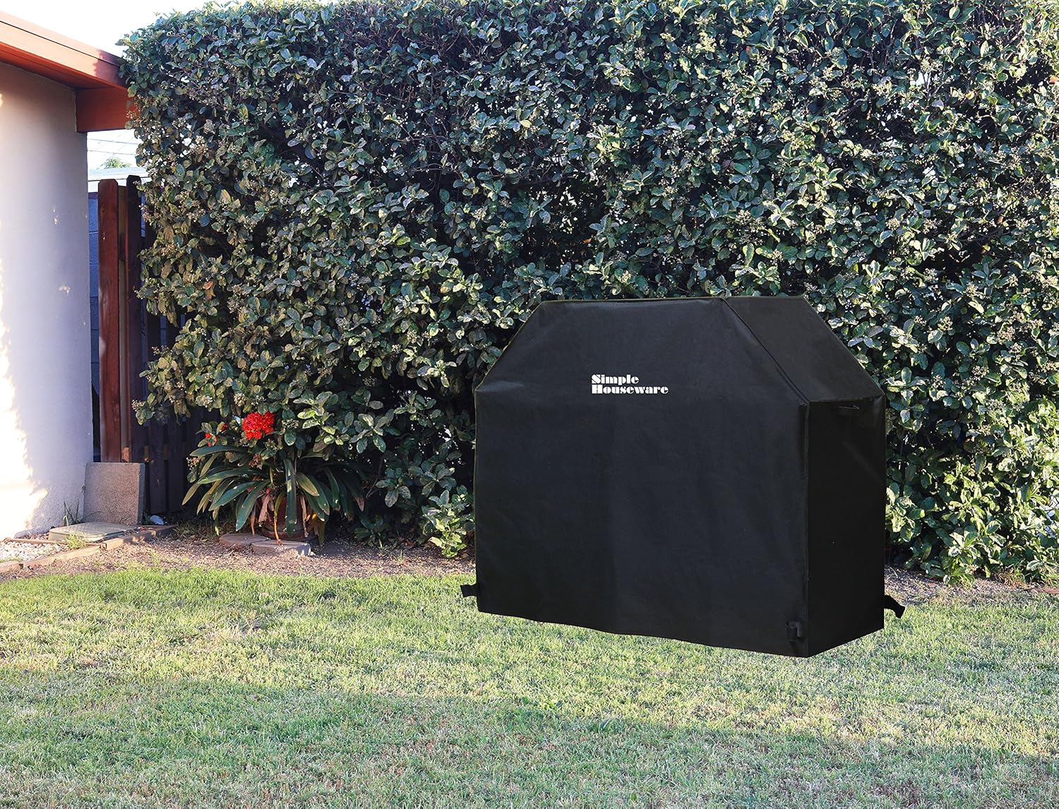 Simple Houseware 58-inch Waterproof Heavy Duty Gas BBQ Grill Cover, Weather-Resistant Polyester : Garden & Outdoor
