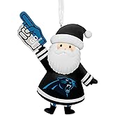 Hallmark Christmas Ornament, NFL Atlanta Falcons Santa Fan Ornament, Gifts for Sports Fans