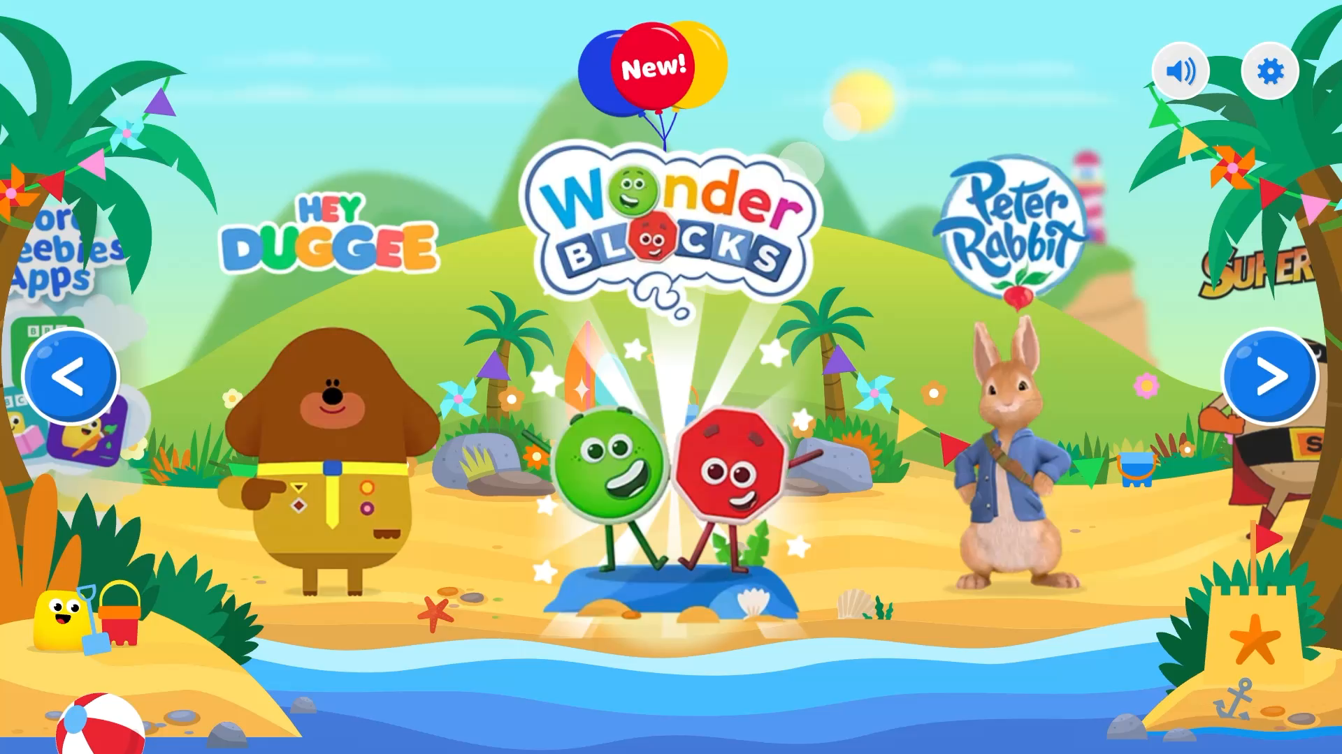 BBC CBeebies Playtime Island Free Kids Games App On Amazon Appstore