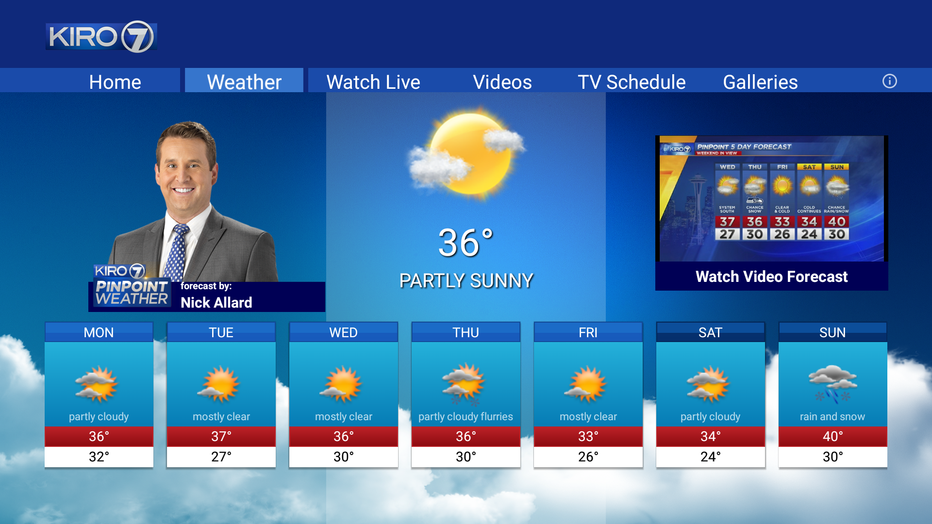 KIRO7 Seattle News, Weather and Live Video Appstore for