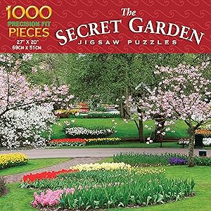 Luv-it Puzzles The Secret Garden - Spring Garden Jigsaw Puzzle (1000 Piece)