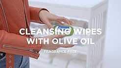 mustela cleansing wipes with olive oil