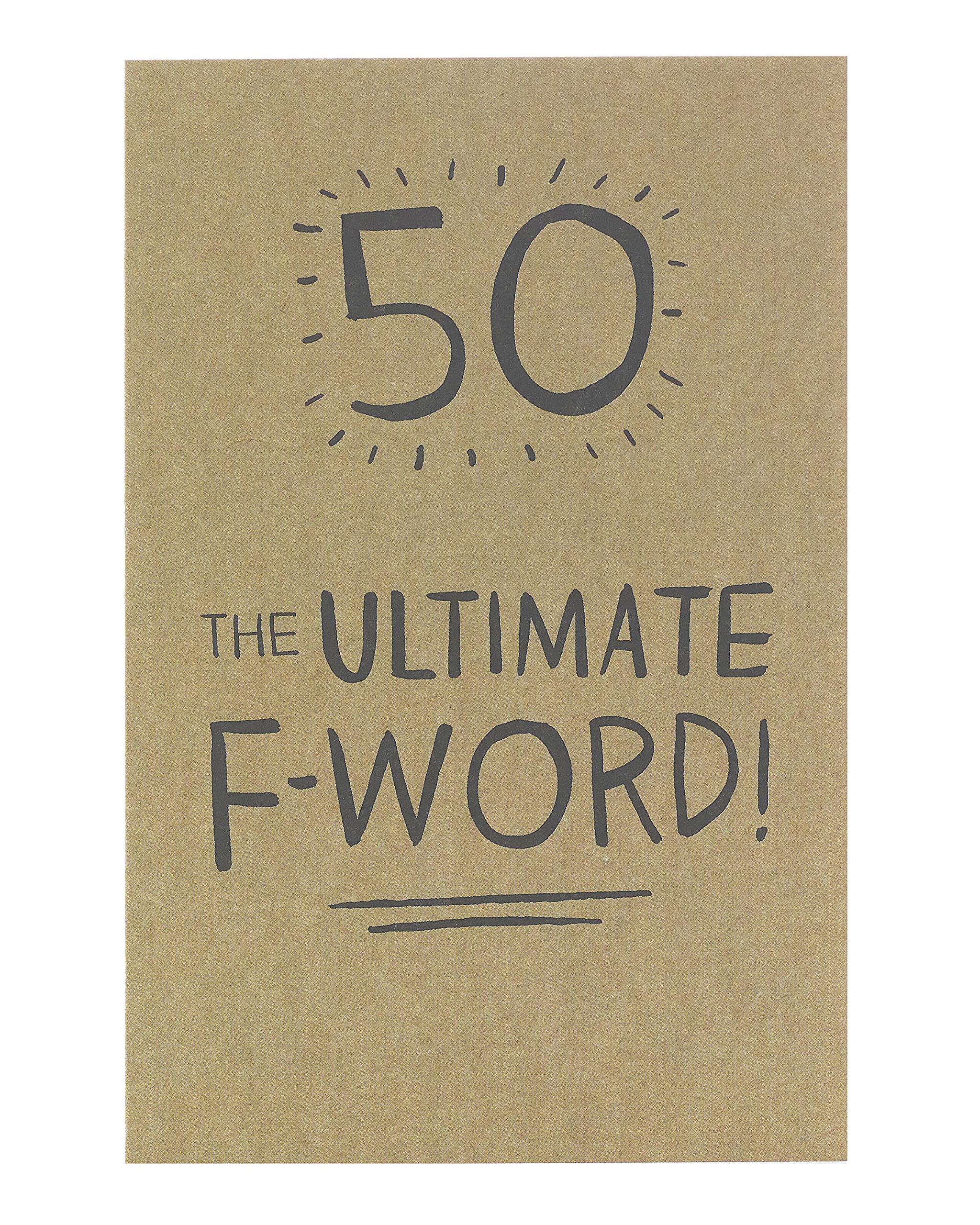 50th Birthday Card - Card for 50th Birthday - Funny Birthday Card - 50th Birthday for Him - 50th Birthday Card for Her - Friend 50th Birthday Card