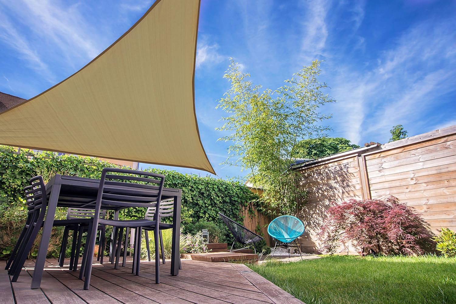 Coolaroo Shade Sail, Triangle Ready to 