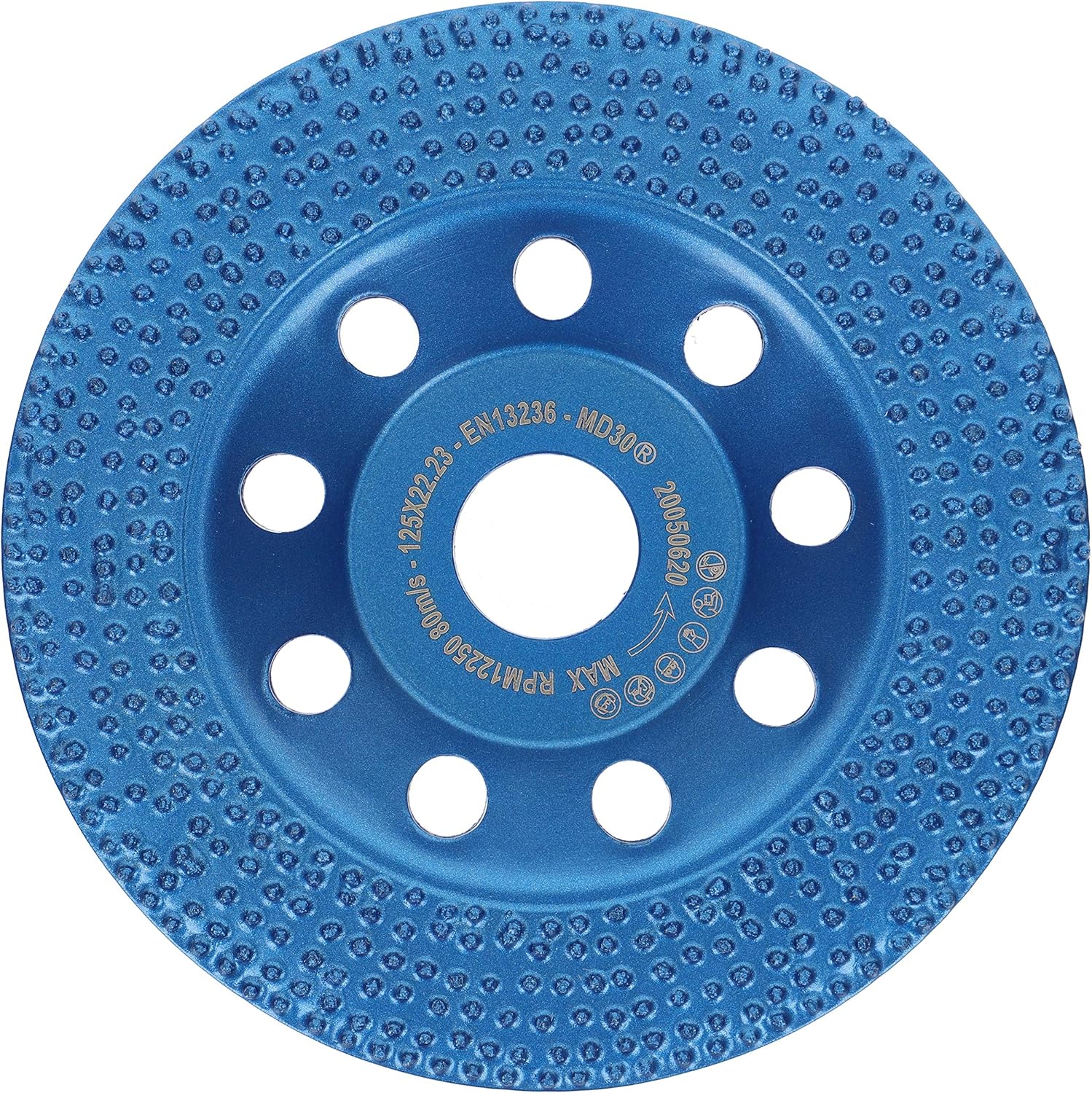 PRODIAMANT diamond cup wheel ø 5 inch (125mm) for wood and paint Vacuum diamond ST894 removes coating, paint, varnish