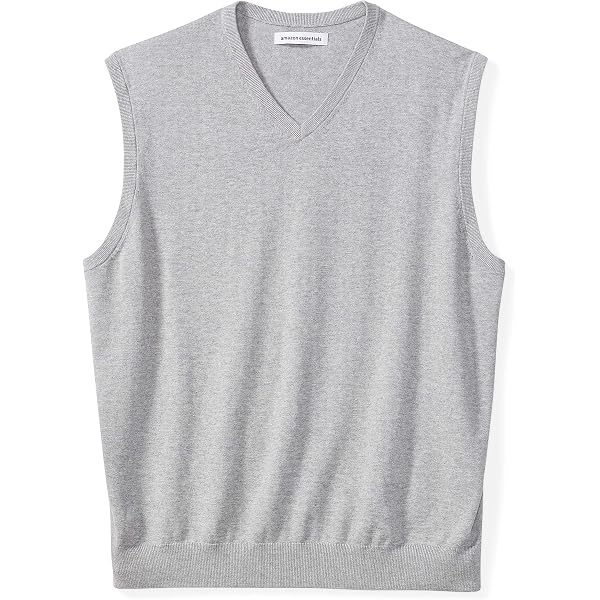 Mens Sleeveless Knitwear V-Neck Sweater Vest Wool Blend Knitted