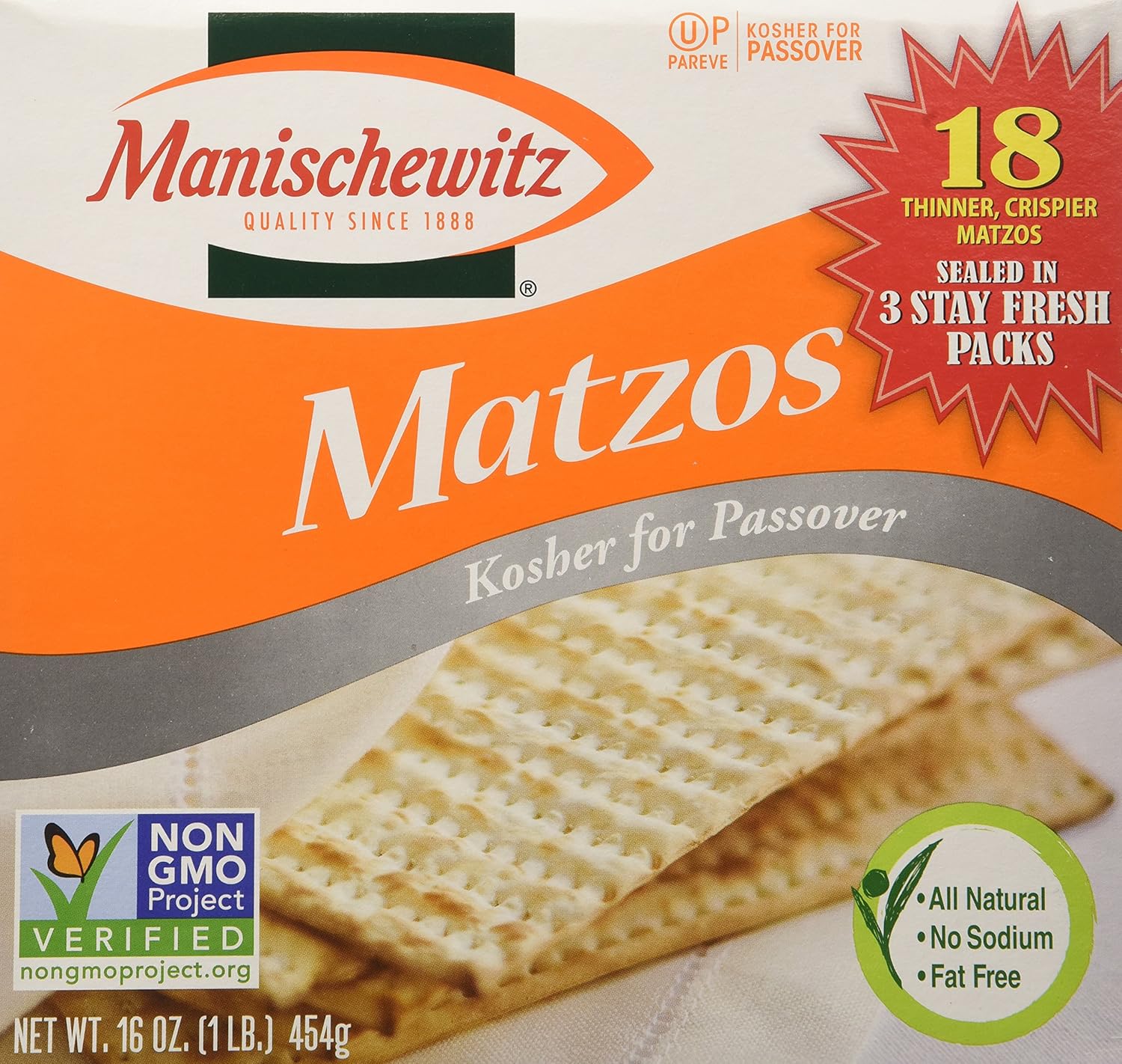 Manischewitz Matzo Po, 5lbs/2.27kg