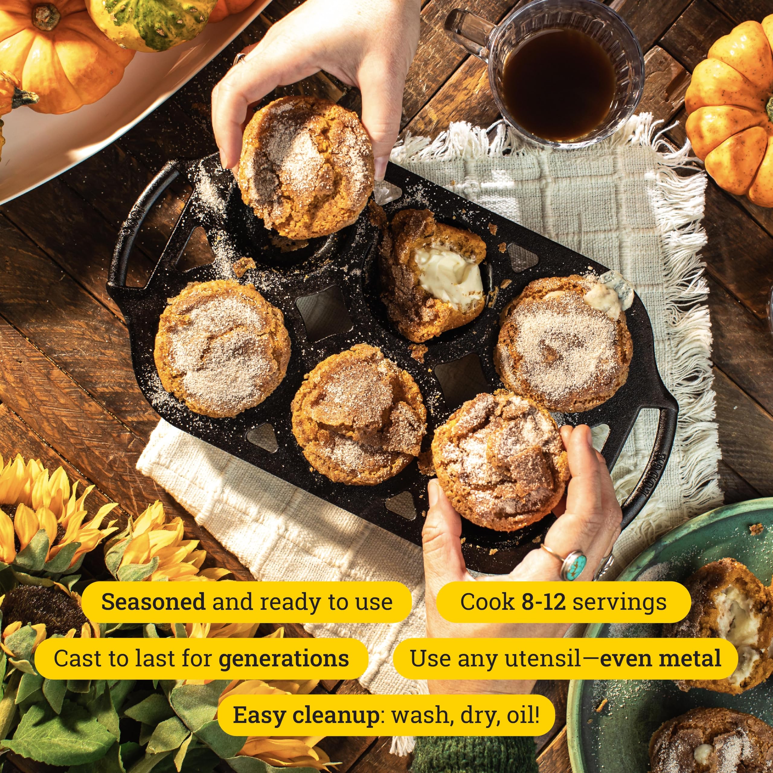 Lodge Cast Iron Baker’s Favorite Set