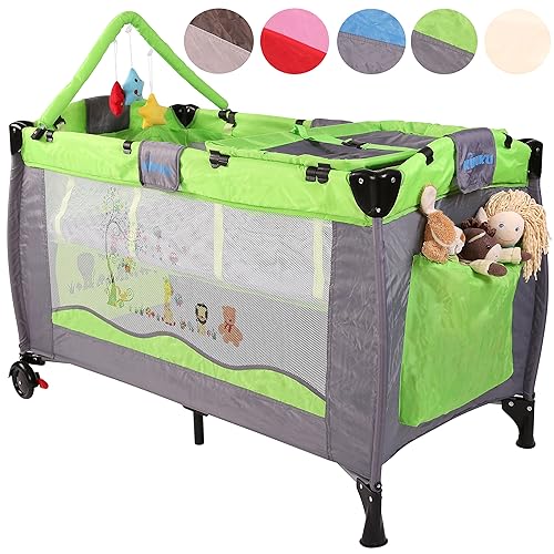 Froggy® Baby bed travel cot furniture cribs portable child bed with