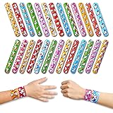 Unicorn Slap Bracelet Party Favors - Snap Bracelets For Birthday Goodie Bag Stuffers