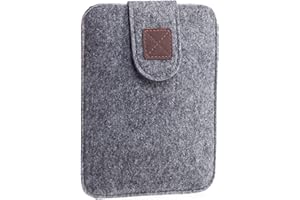SHPUL Sleeve for Kindle Paperwhite - Kindle Voyage, Protective Felt Cover Case Pouch Bag for Amazon Kindle Paperwhite - Voyage (Light Grey) - Case for Kindle