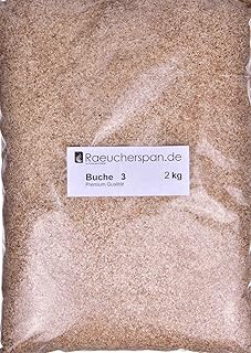 Räucherspäne Räuchermehl Buche Typ 3 mittelfein 0,3-1mm für Sparbrand geeignet (2.0.)