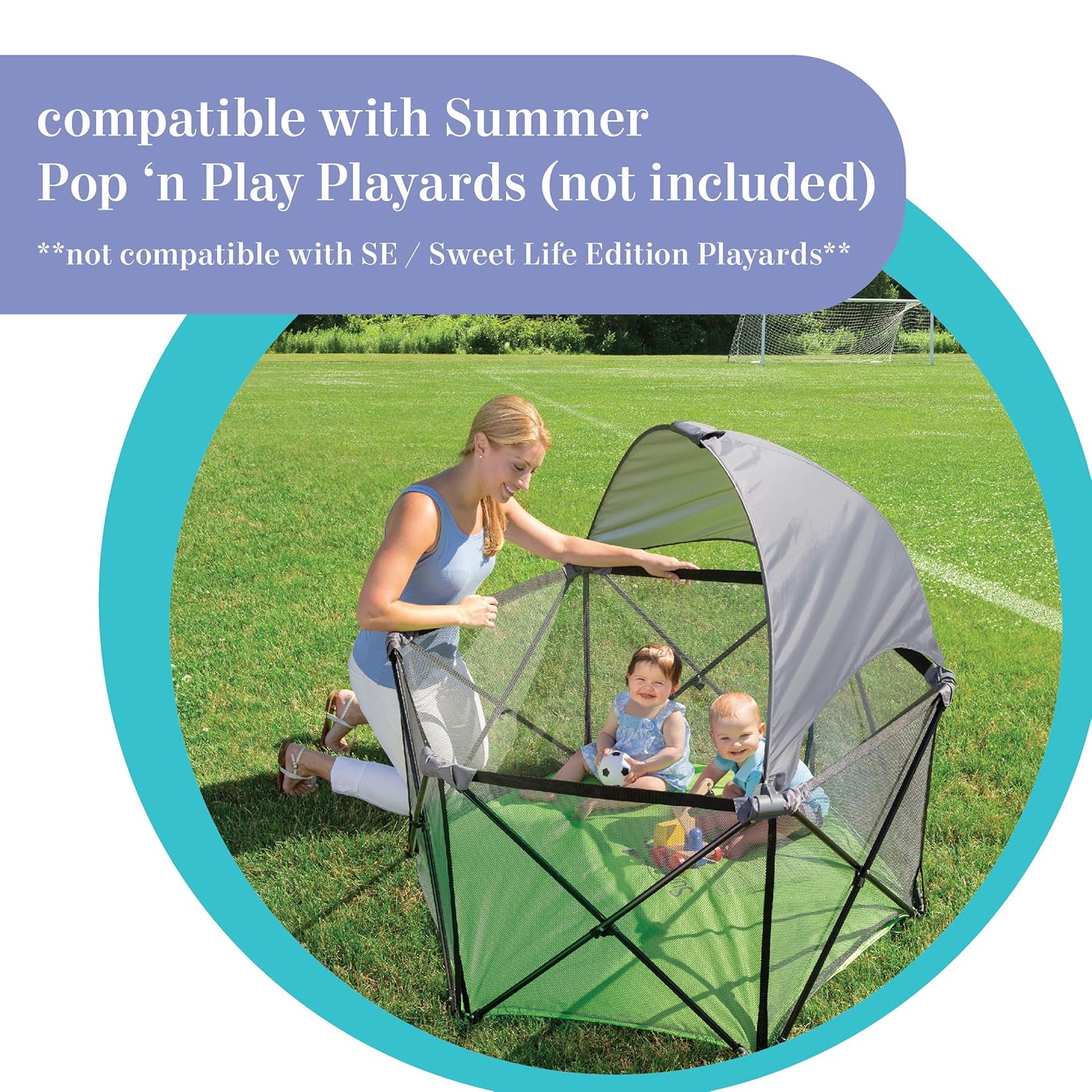 regalo playpen canopy