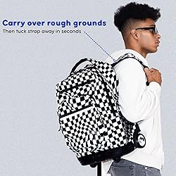 J World New York Sundance Rolling Backpack Girl Boy