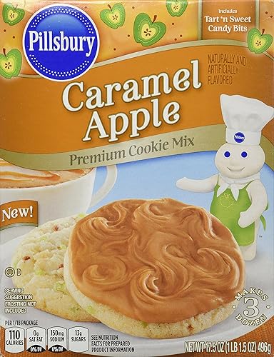 Amazon Com Pillsbury Caramel Apple Premium Cookie Mix 2 Boxes Of Mix Pillsbury Apple Carmel Cookie Grocery Gourmet Food