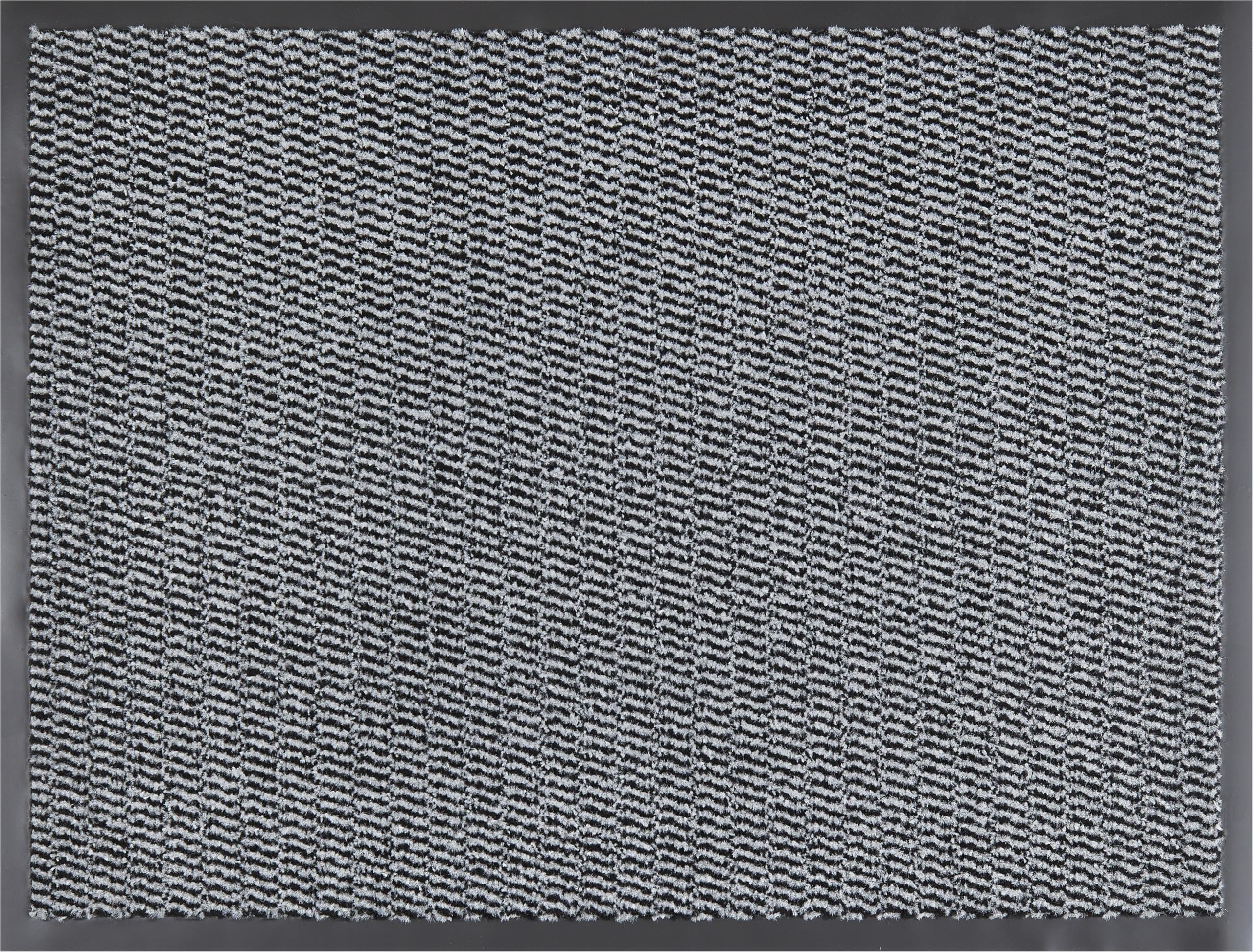 andiamo Easy Doormat for Indoor and Covered Outdoor Use with Non-Slip Backing 40 x 60 cm Light Grey