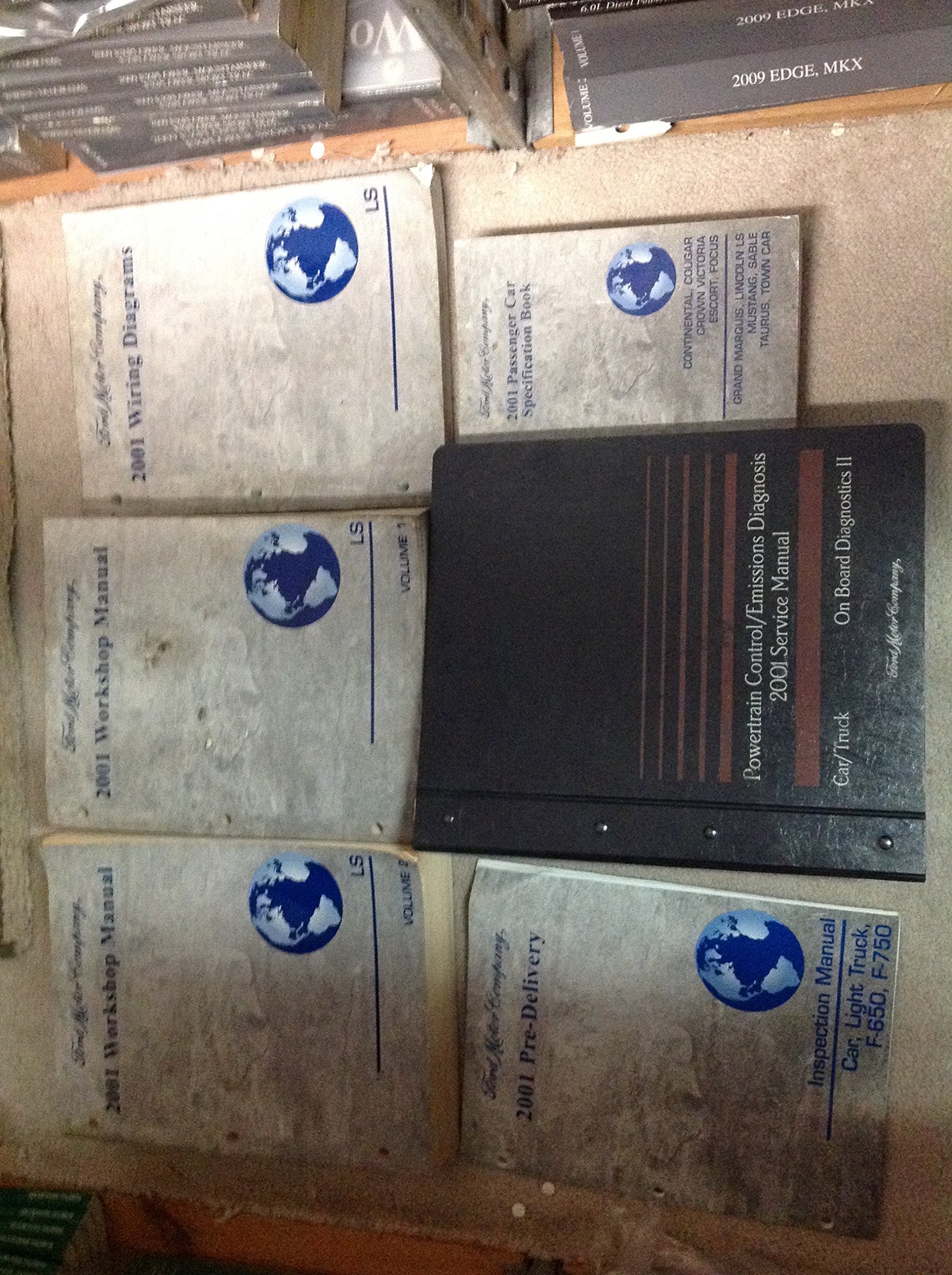 ... Owner's. 2001 FORD Lincoln LS Service Shop Repair Manual Set W PCED  Specs + Inspection: FORD