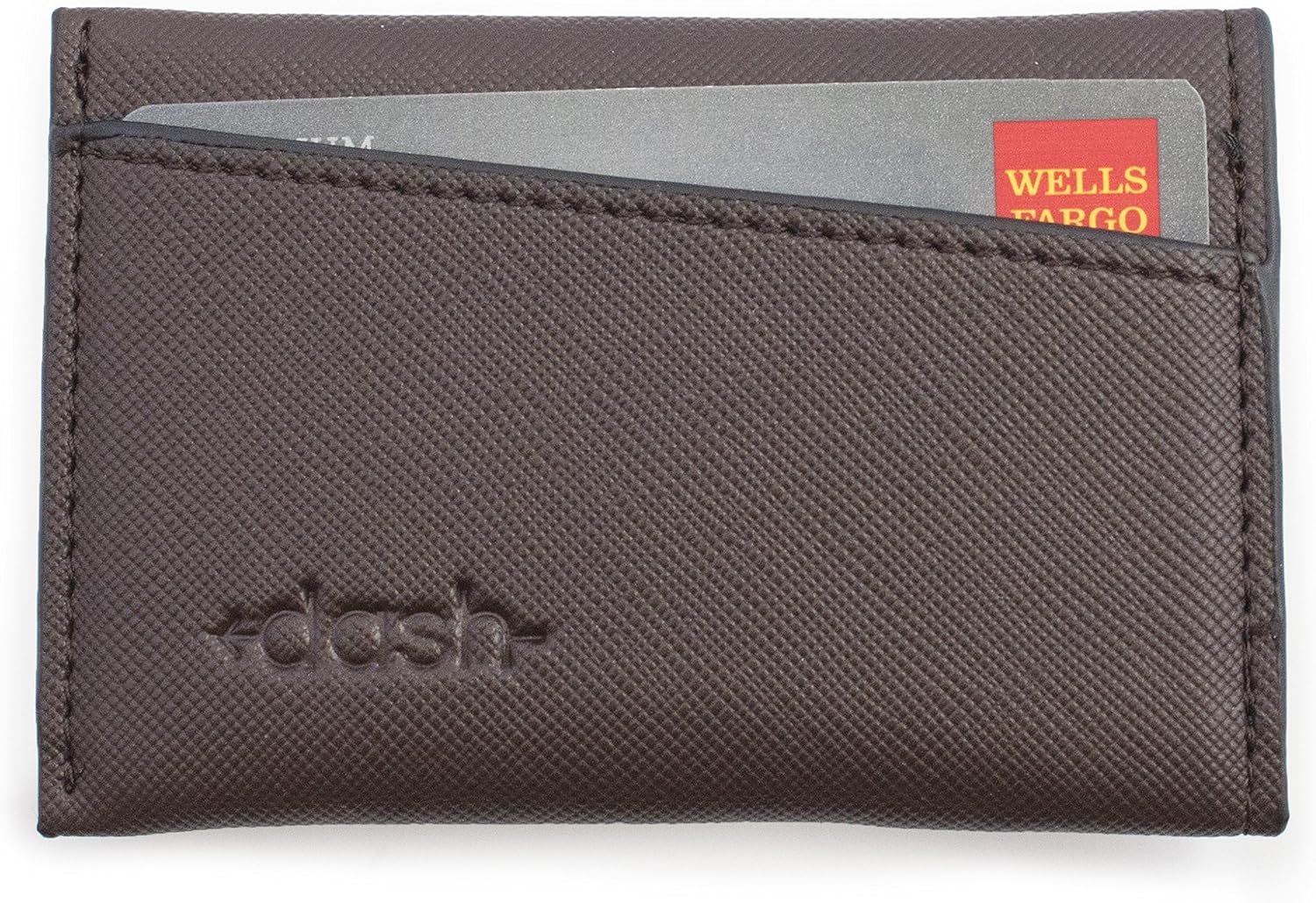Premium Mens Slim Wallet By DASH - Vegan Card Wallet, Small, Compact Front Pocket Design