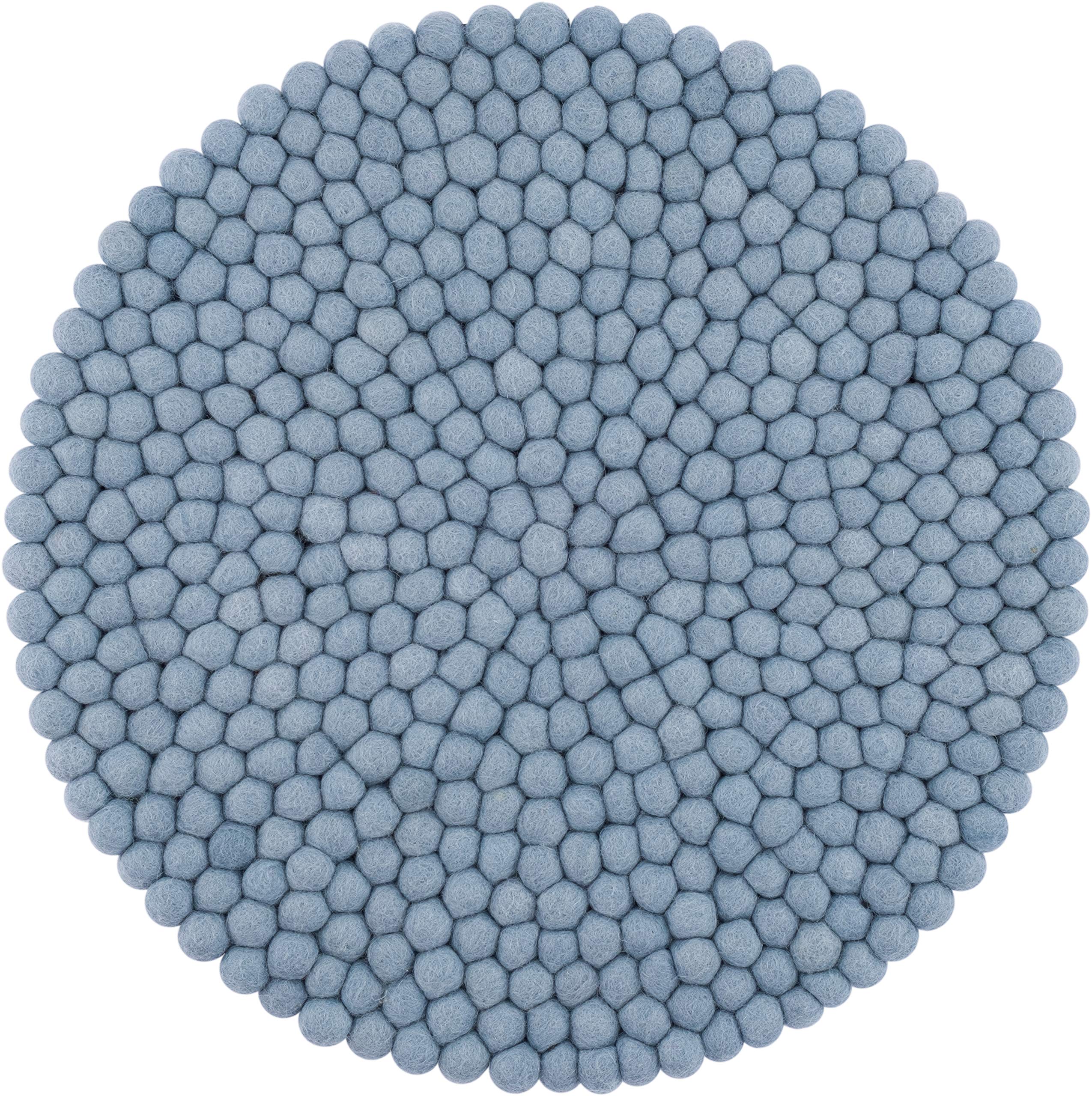 myfelt Seat Cushion, felt, Light Blue, 36 cm