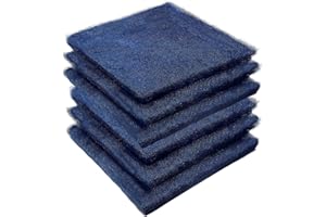 KORAL FILTERS Koi Pond Filter Rigid Pad Media 12.5" x 12.5" (6 Pack)