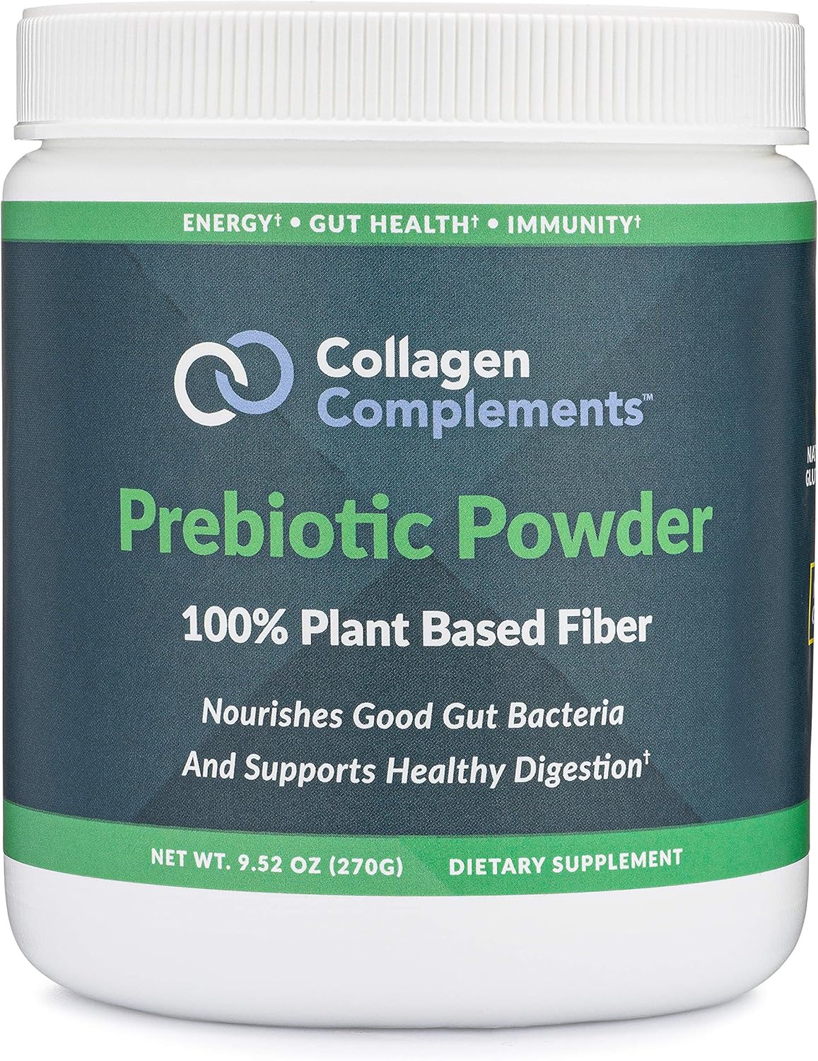 Custom Collagen Prebiotic Powder Natural Gut Health and