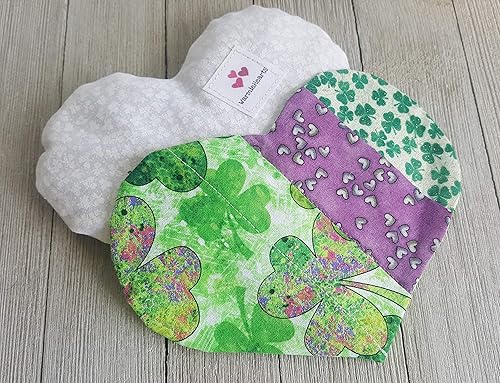 Amazon Com Shamrocks Mini Heart Lavender Eye Pillow Lavender